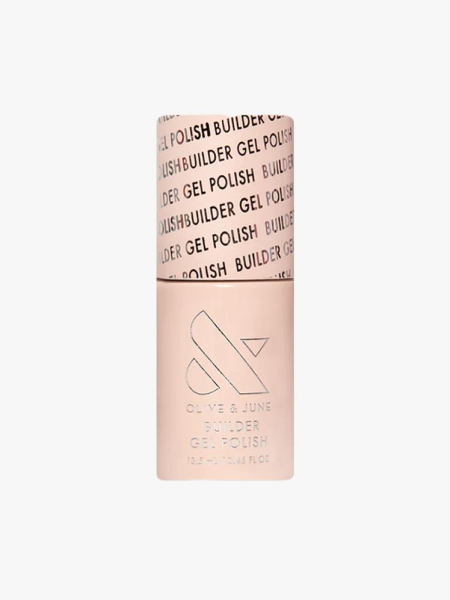 Olive & June Blush Bounce in branded component on a light gray background